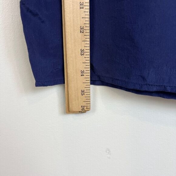 Kookai 100% Silk 40 US Large Multicolored Geometric Short Sleeve Shirt Dress - Picture 8 of 12